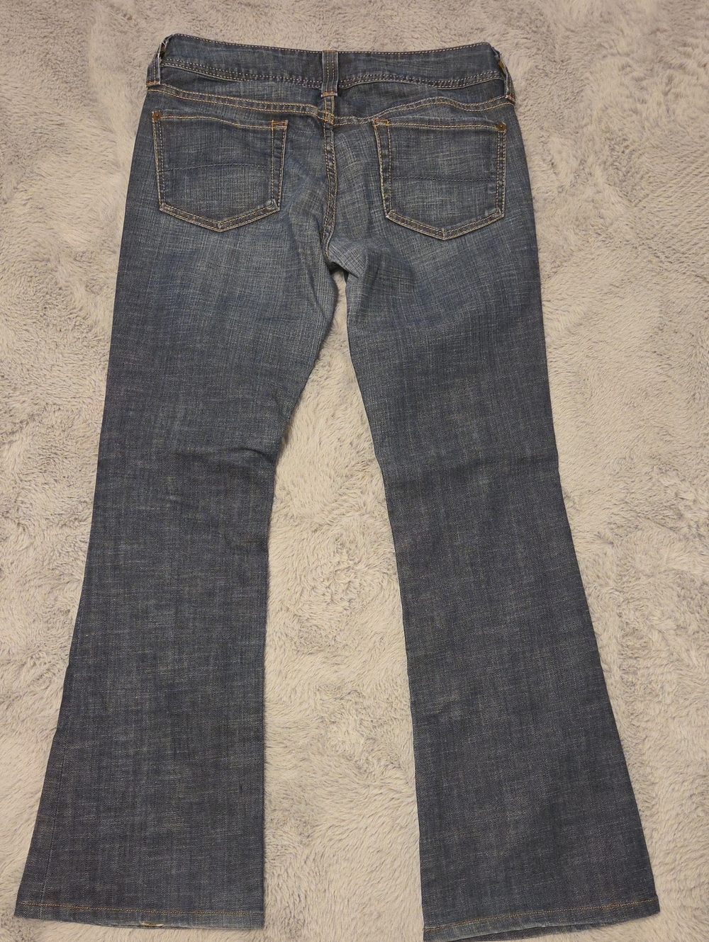 Arden B Dark Blue Flared Jeans